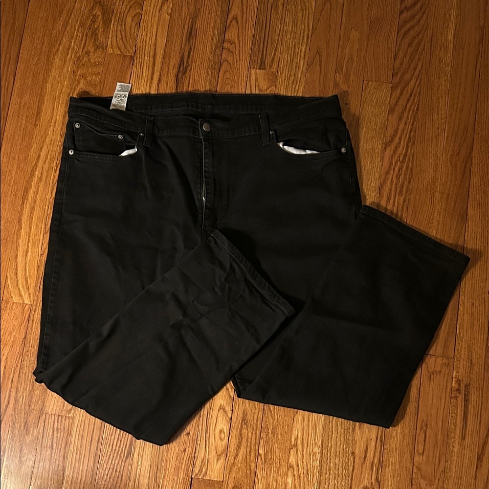 Levi's Men's Classic Black Straight Jeans